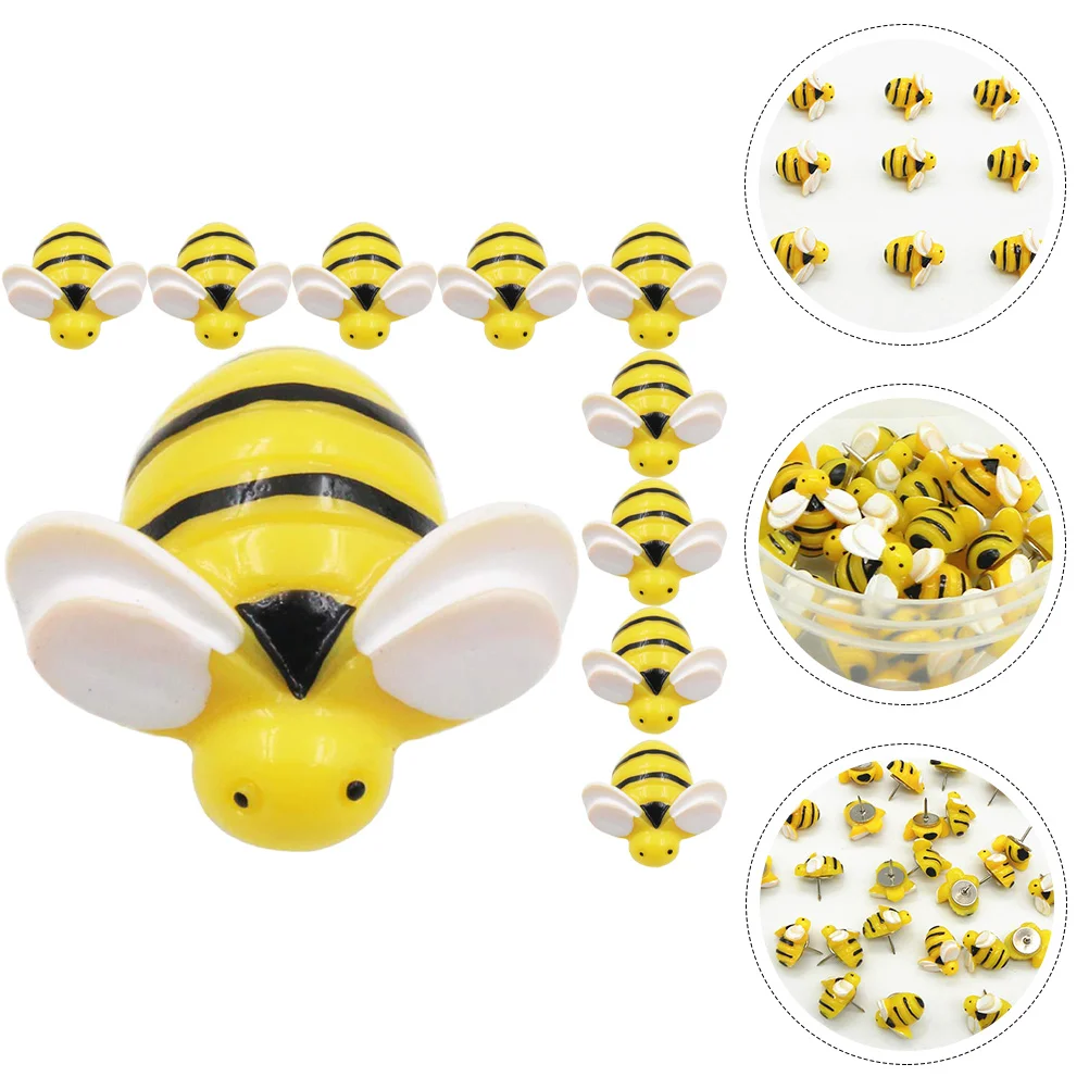 

30 Pcs Thumbtack Cork Board Tacks Office Stationery Decorative Thumbtacks Metal Trim Small Pushpins Book Abs Blackboard