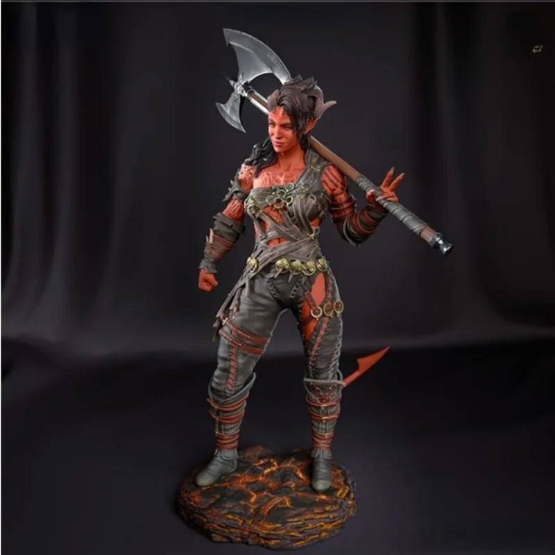 1:24 75 мм фотография Набор Фэнтези хобби Диона статуя Кларк женщина дьявол