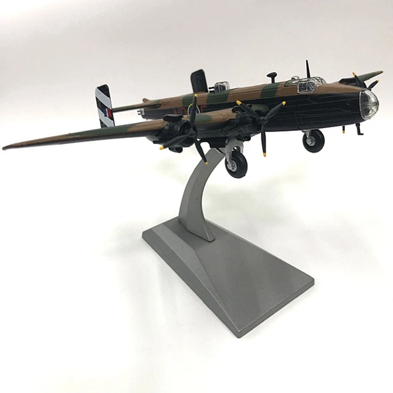 1/144 г. Handley Page Halifax B. Модель самолета с подставкой Mk III 1944 для украшения дома и офиса