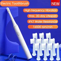 xiaomi mijia electric toothbrush t100 ultrasonic automatic toothbrush rechargeable ipx7 waterproof adult oral clean tooth brush