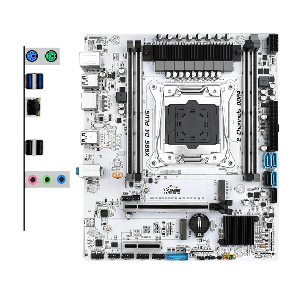 X99S D4 PLUS Компьютерная материнская плата 4XDDR4 LGA2011-3 USB3.0/2.0 SATA 3.0/2.0 Поддержка