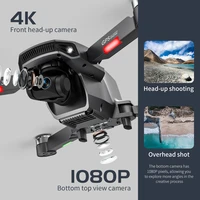 2022 new professional drone with 4k hd dual cameraaerial vehiclethreeaxis gimbal outdoor family rc aircraft quadcopter mavic air