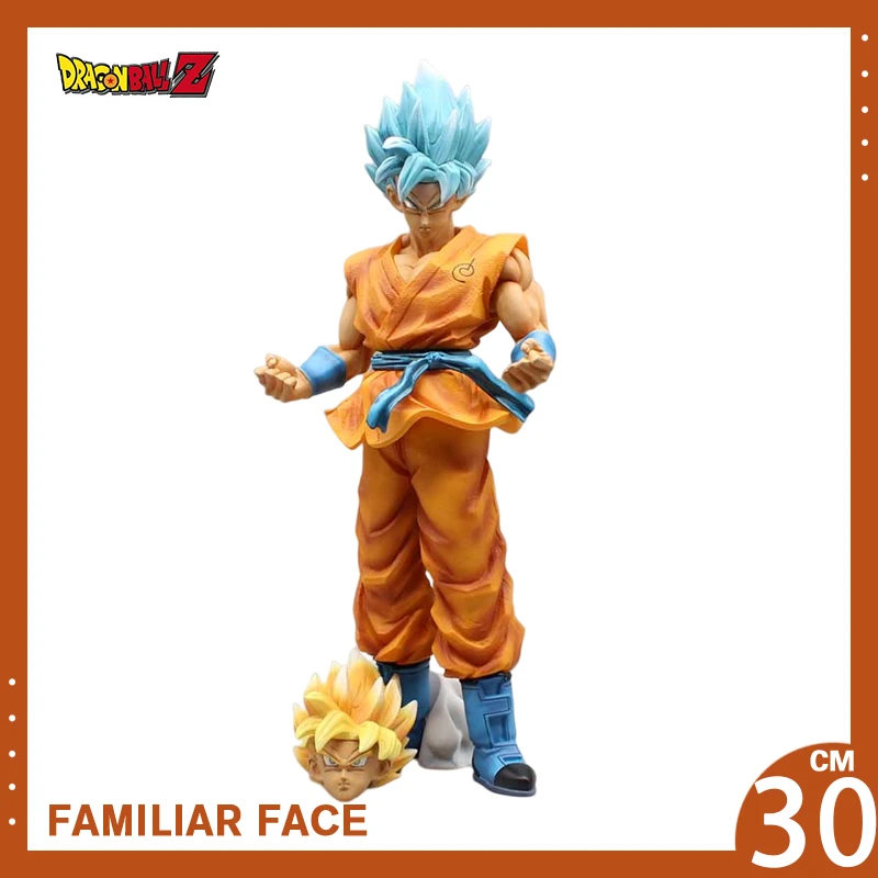 

30cm Dragon Ball Z Anime Figure Son Goku Super Saiyan GK Figures Pvc Statue DBZ Action Figurine Model Collection Desk Toys Gifts