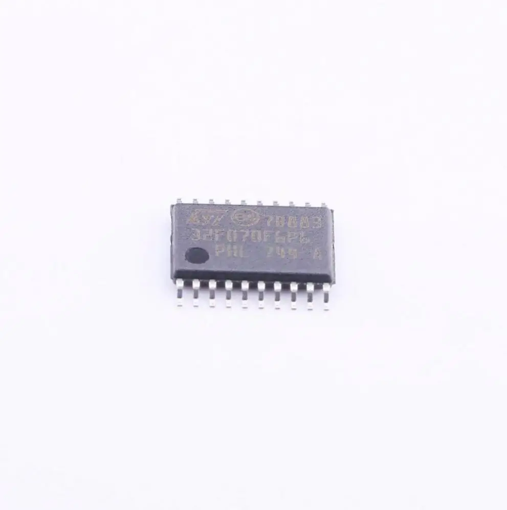 

MCU 32-Bit STM32 ARM Cortex M0 RISC 32KB Flash 2.5V/3.3V 20-Pin TSSOP Tube - Rail/Tube STM32F070F6P6