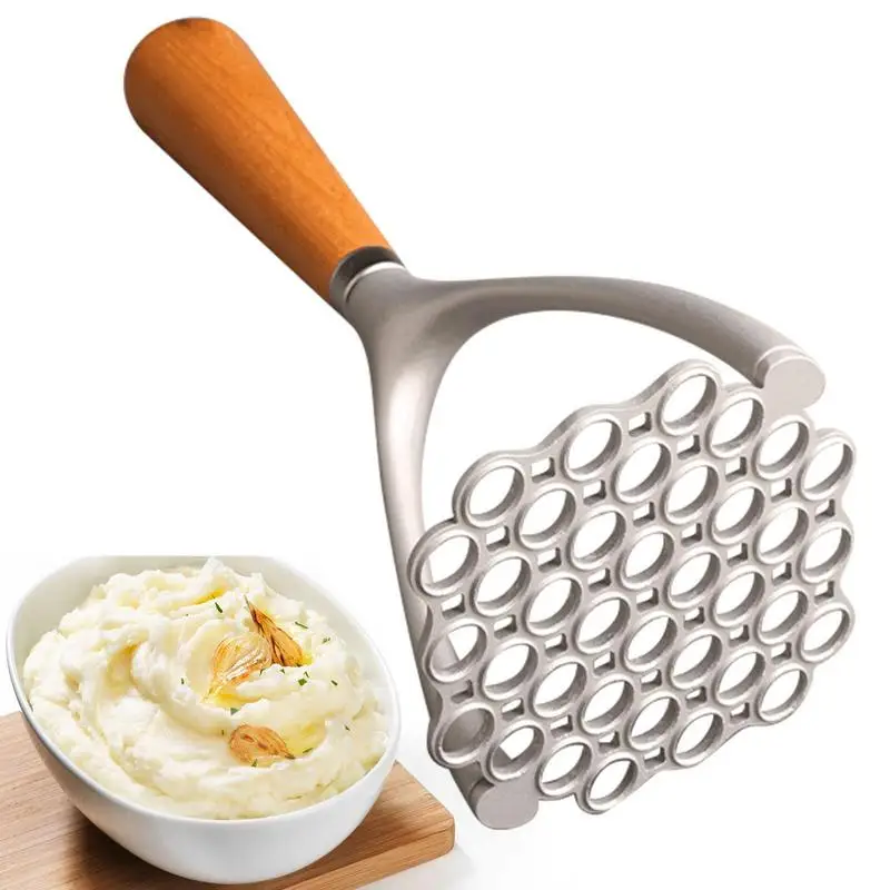 

Vegetable Masher Hand Tool Meat Beef Turkey Potato Masher Kitchen Tool Chopper Perfect For Potatoes Beans Vegetable Fruits