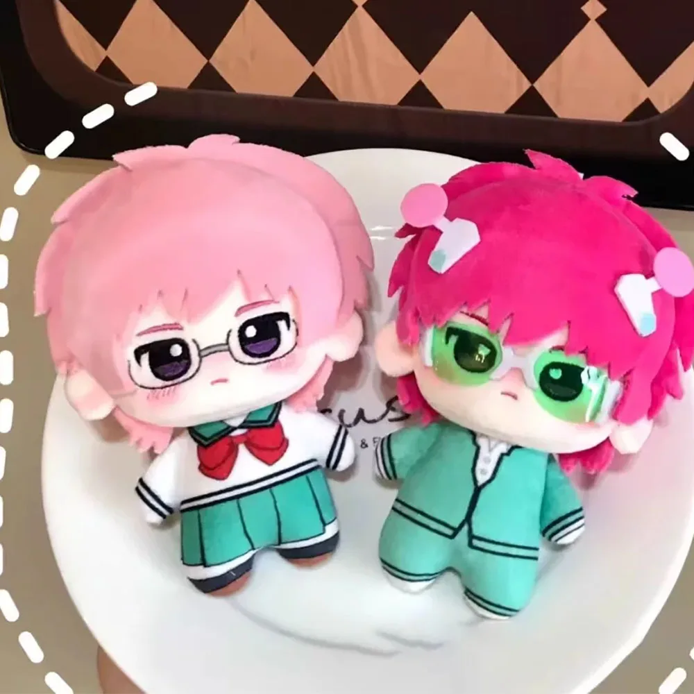 Фото Плюшевая кукла-подвеска Saiki Kusuo no Psi-nan, 10 см, для фанатов, мягкая игрушка-брелок для рюкзака, коллекционный подарок на день рождения №4