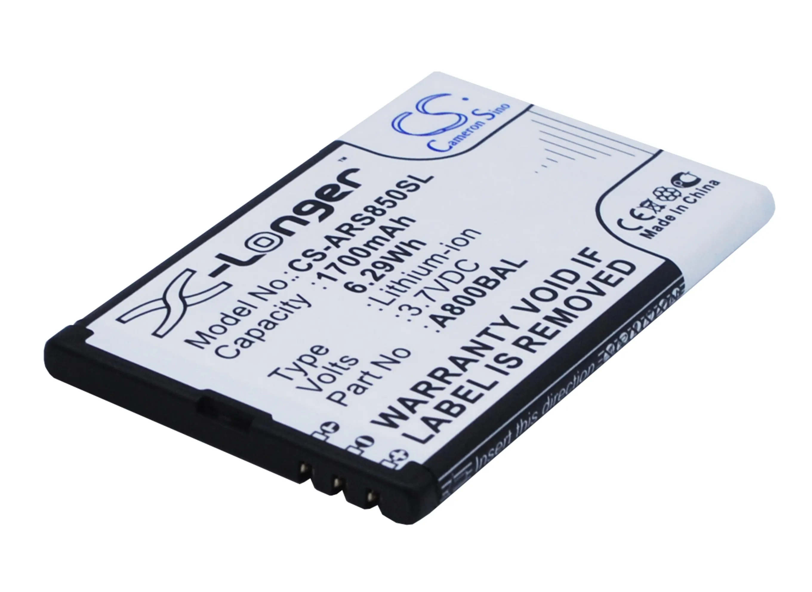 

Cameron Sino Mobile SmartPhone Replacement Li-ion Battery 1700mAh For ZOPO S62 Free Tools