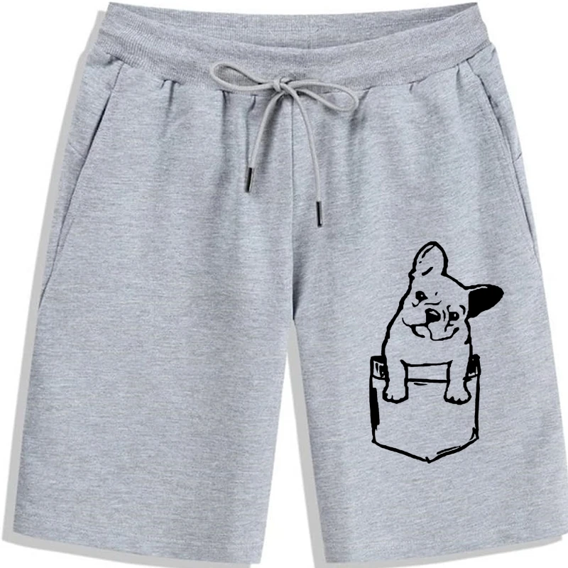 

Шорты мужские с принтом французского бульдога, Swag, хипстерские шорты с винтажным принтом и карманами, повседневные мужские шорты из полиэстера в стиле хип-хоп, 2020