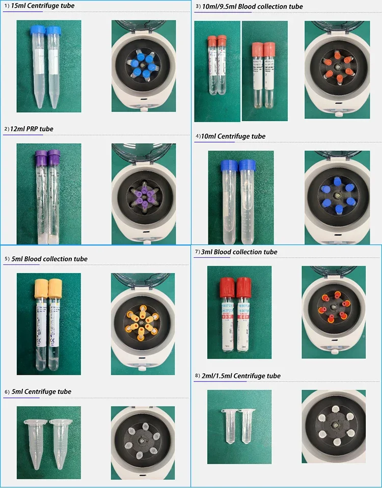 IKEME лабораторная многофункциональная центрифуга PRP PRF 4500 об/мин Микроцентрифуга