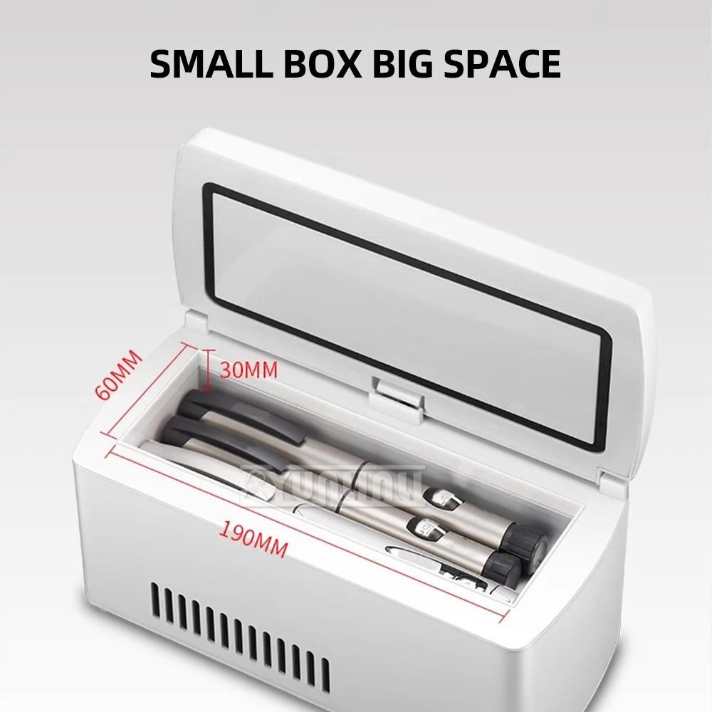 Портативный охладитель для инсулина умный мини-охладитель холодильник