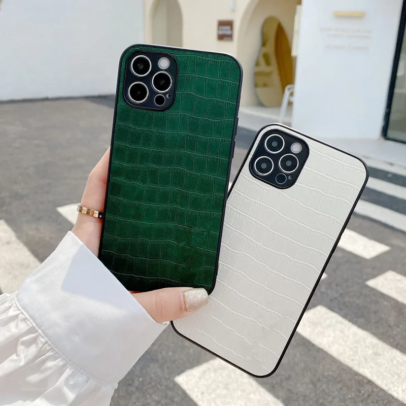 Роскошный кожаный чехол с крокодиловым узором для телефона Samsung Galaxy A52 A51 A71 A21S A12 A324G A225G A41 A31 A02S, задняя крышка