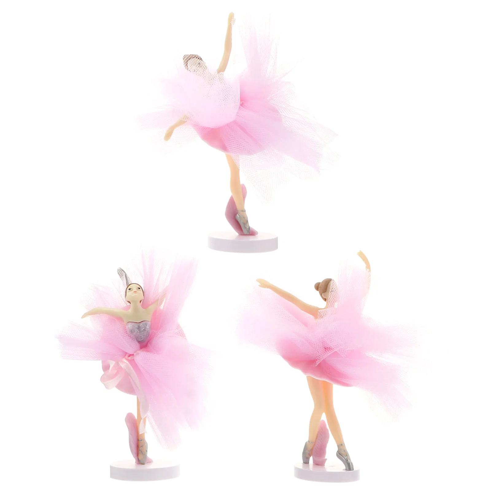 

3 Sets Ballet Girl Teenage Babyboy Carinify Toyationsation Dancing Ballet Cake Topper Birthday Cupcake Toppers Dancer