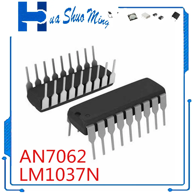 

2Pcs/Lot BA682A AN7062 LM1037N DIP18