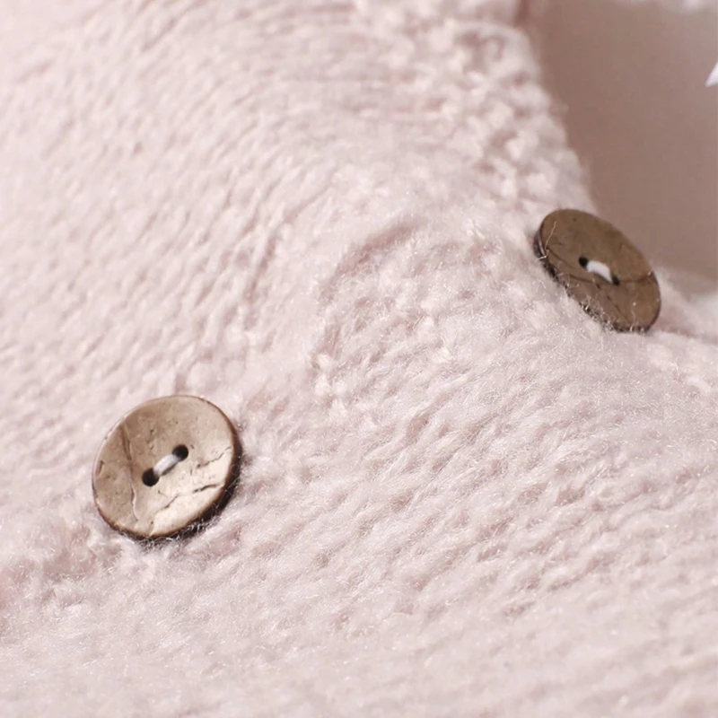 Очаровательная одежда для фотосессии новорожденных вязаный комбинезон на