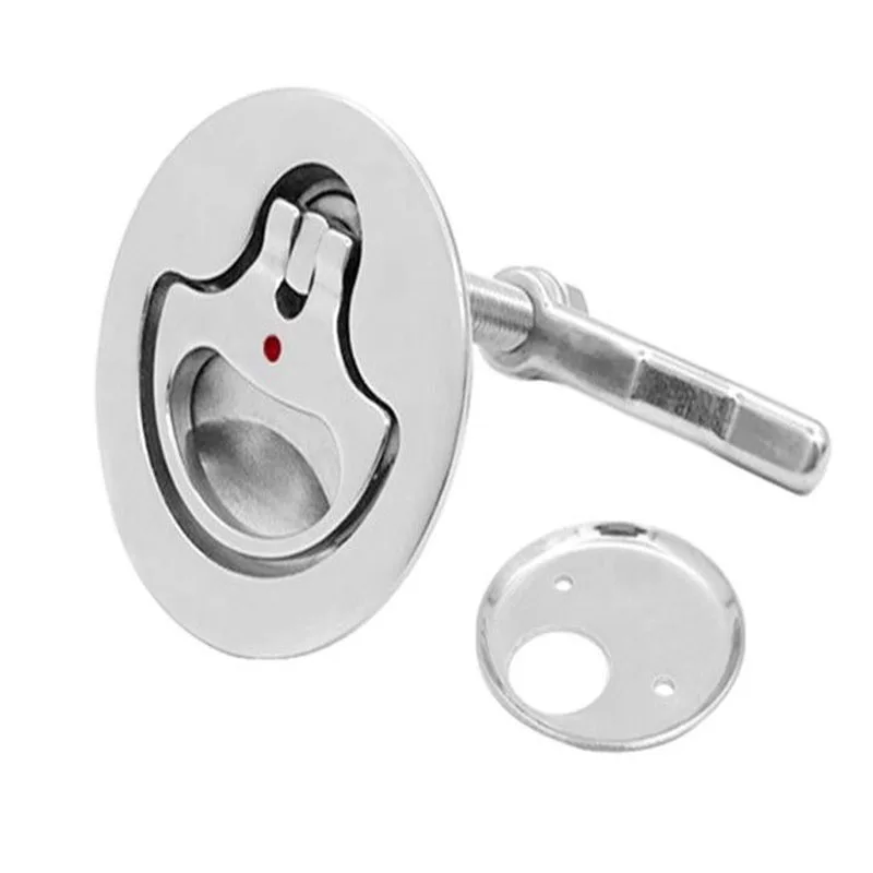 

316 Stainless Steel Marine Cam Lock Hatch Handle w/ Rotary Lock Lift Handle Boat Parts Accessories