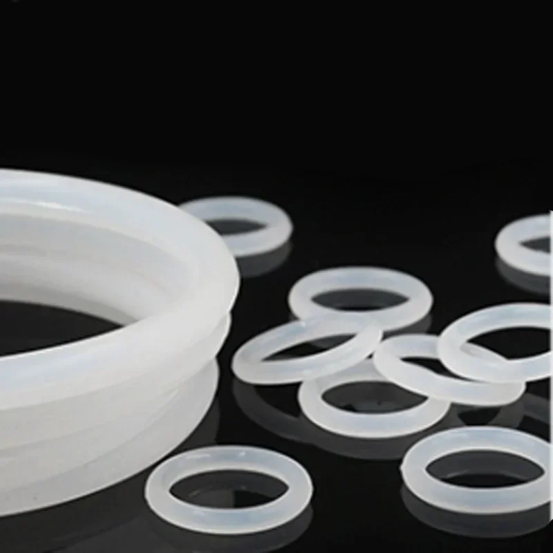НОВОЕ 2 мм WD белое силиконовое уплотнительное кольцо водонепроницаемое