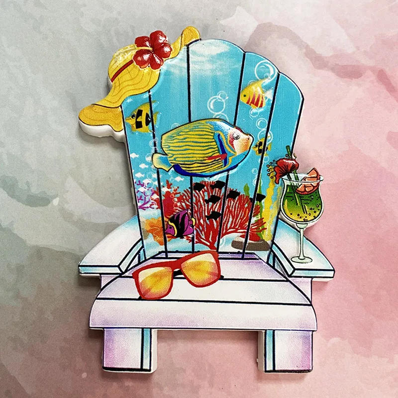 3Д стерео наклейка на холодильник Boracay из Филиппин подводная доска для сообщений