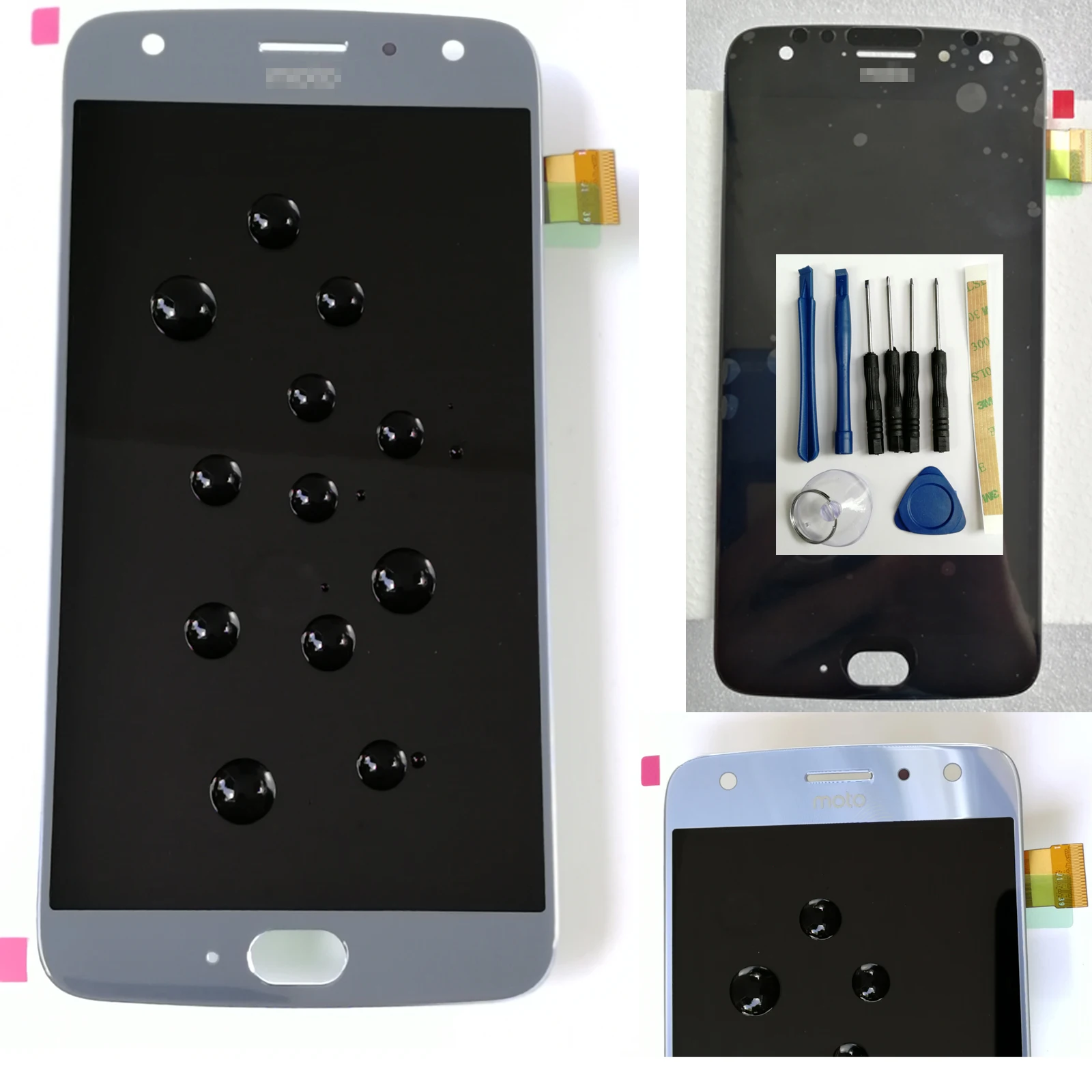 OEM для Moto X4 (2017) фотосессия/2/4/5/6/7 ЖК-дисплей сенсорный экран дигитайзер + 3M