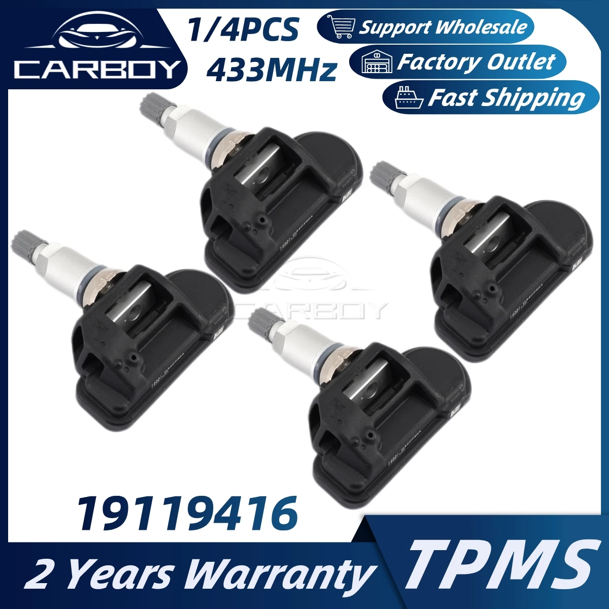 Датчик давления в шинах 19119416 МГц, TPMS для Chevrolet Trax reblazer Aveo Opel Vauxhall Equinox Zafira Insignia Corsa