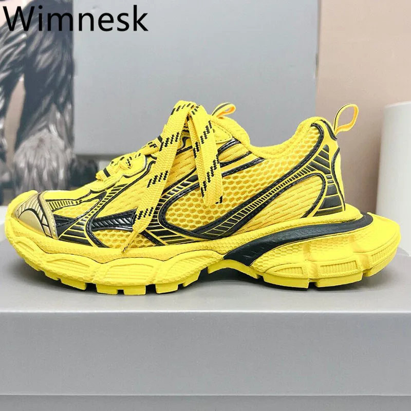 

Spring New Arrive Woman Flat Shoes Thick Bottom Lace Up Height Increasing Runway Round Toe Outdoor Walking Causal Shoes 2023