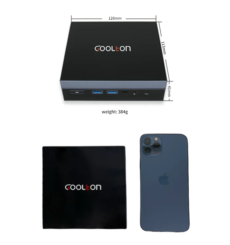 Карманный Маленький четырехъядерный процессор intel celeron n5105 8 ГБ ОЗУ 128 Гб 4k windows 10 pro