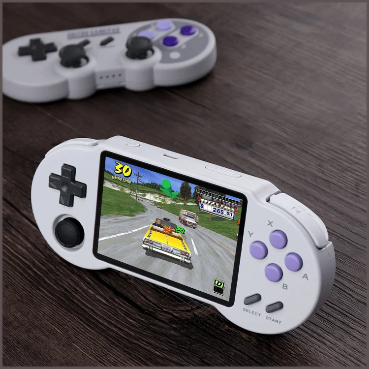 

Brand New S30 Retro Duality Game Console 3.5 inch IPS Screen Pocket Game Player Pre-Installed 10000 Games 3D Game PS1 DC MAME
