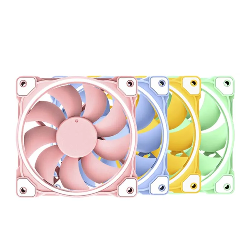 Radiator Fan Pc Cooling Yellow,blue,green,pink