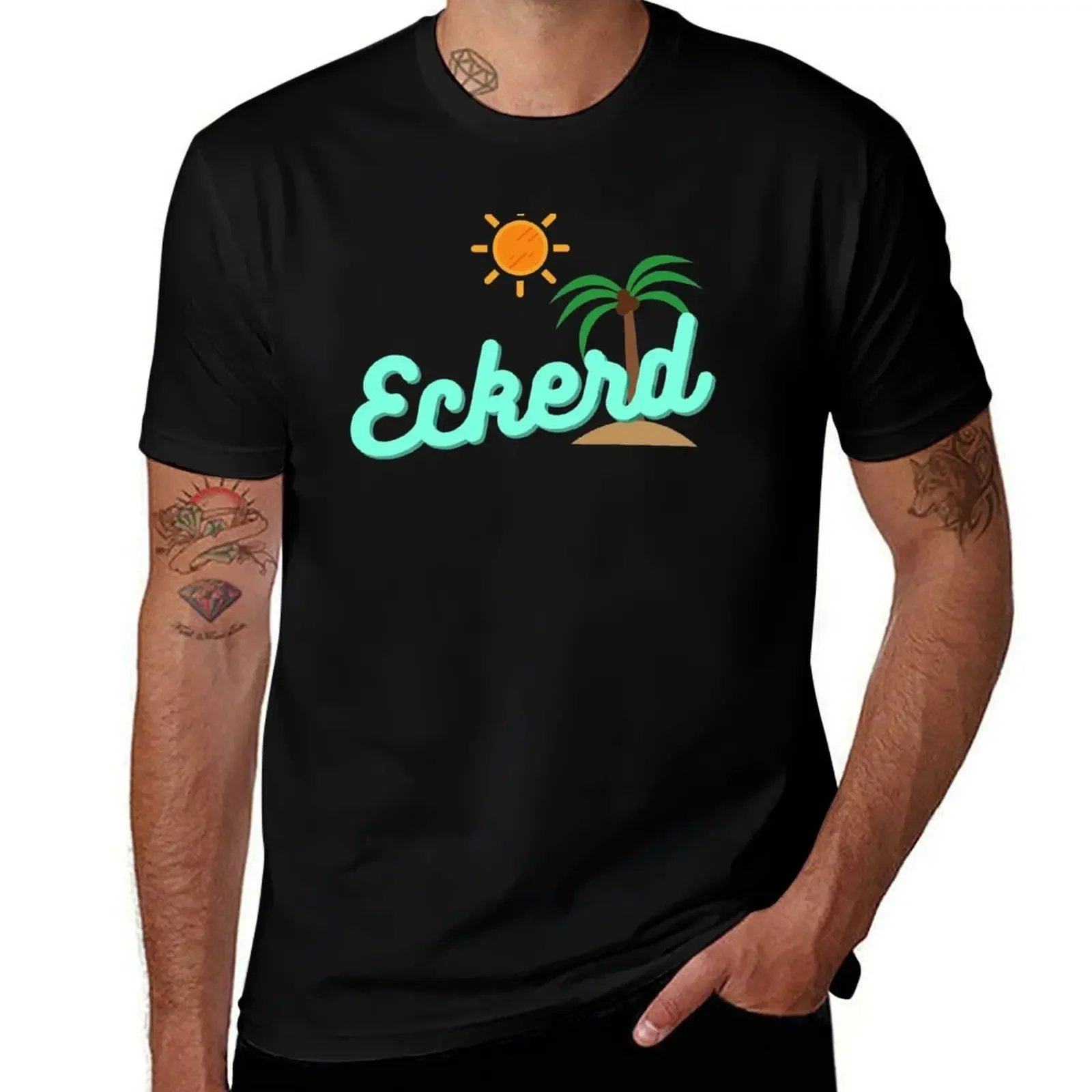 Футболка Eckerd College эстетичная одежда хлопковые мужские футболки с аниме высокое
