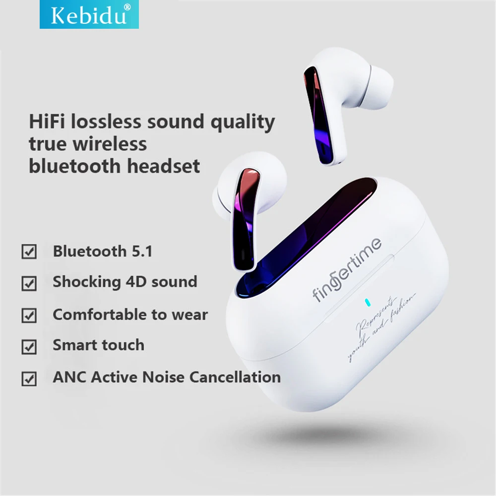 

Newest TWS Bluetooth Headphones Wireless Earphones Noise Cancelling MINI Touch With Mic ANC HD HIFI For XIAOMI All Smart Phones
