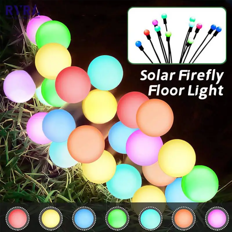 

Светодиодные уличсветодиодный садовые фонари на солнечной батарее, садовый Светлячок, напольная Водонепроницаемая гирлянда, ландшафтное ...
