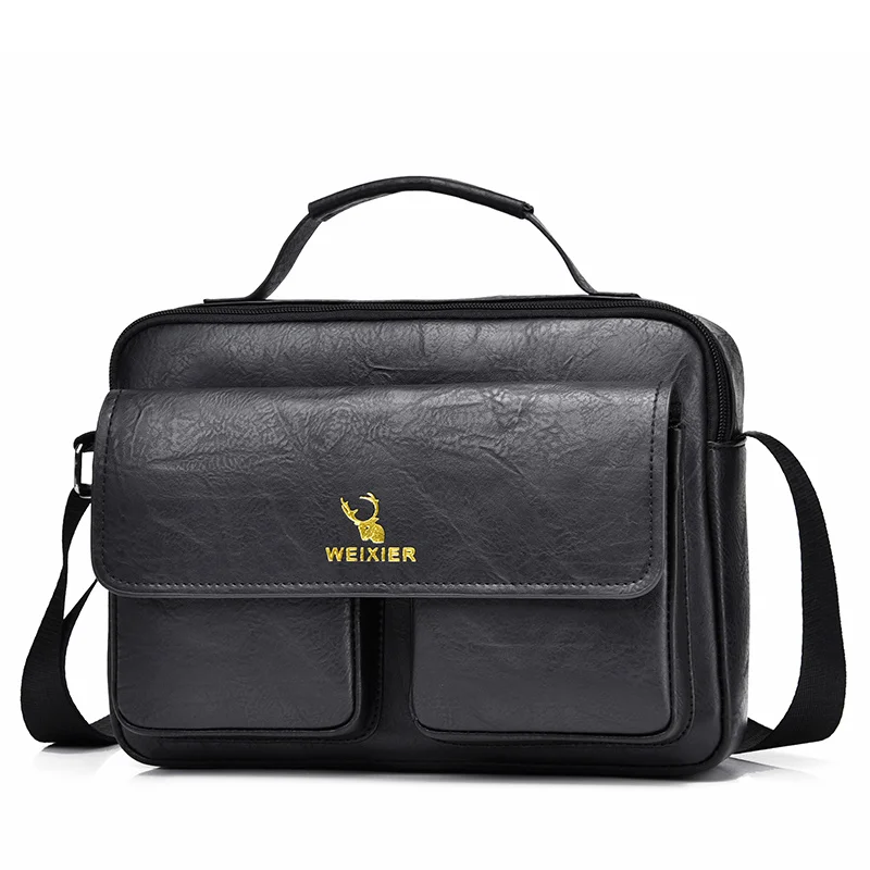 

Fashion Bags Men's Shoulder Bag Business Crossbody Bags PU Messenger Bags Briefcase Messenger Bags Mens Bags Multiple Pockets