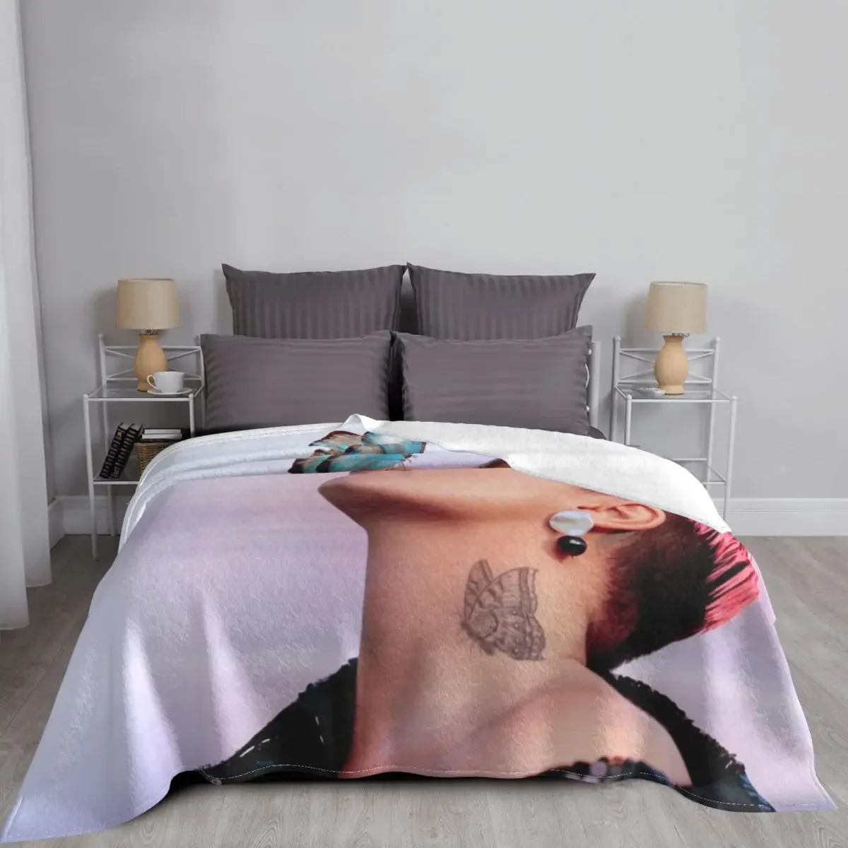 Деми Ловато-Теперь я свободно летаю (martinzstore) Бросьте Одеяло мягкие одеяла