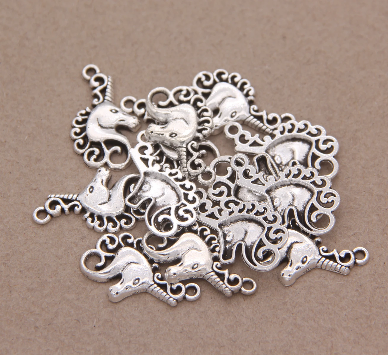 10 шт., тибетские серебряные аксессуары для браслета, 16 х26 мм