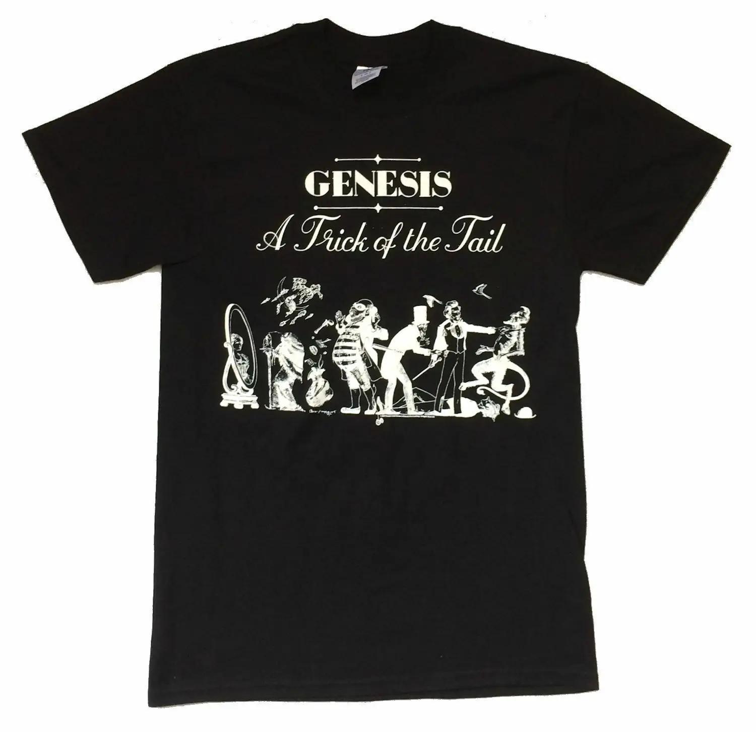 

Genesis A Trick Of The Tail Black T Shirt New Band Album Cover Art