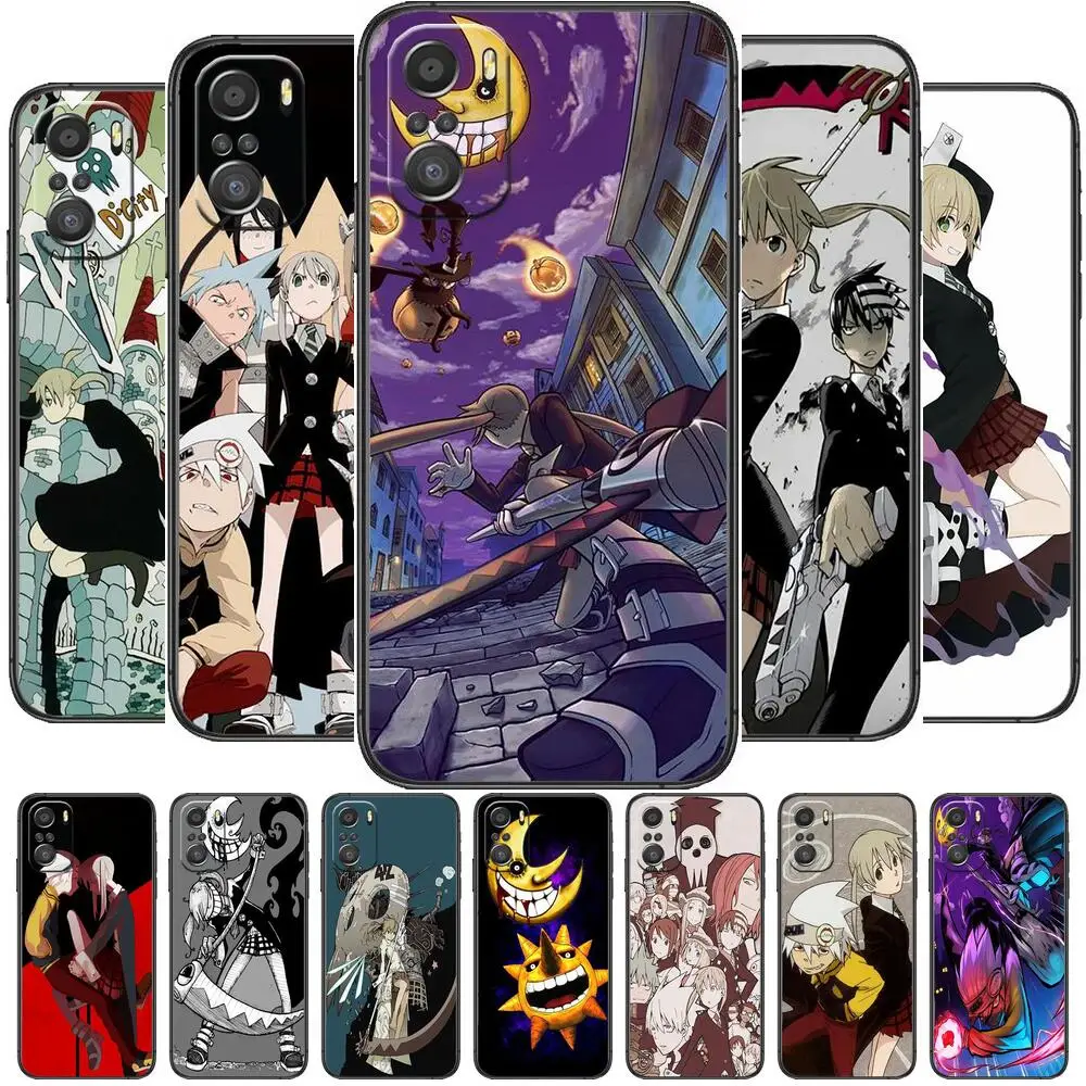 

Soul Eater Anime HD Phone Case For xiaomi mi 11 Lite pro Ultra 10s 9 8 MIX 4 FOLD 10T 5g Black Cover Silicone Back Prett