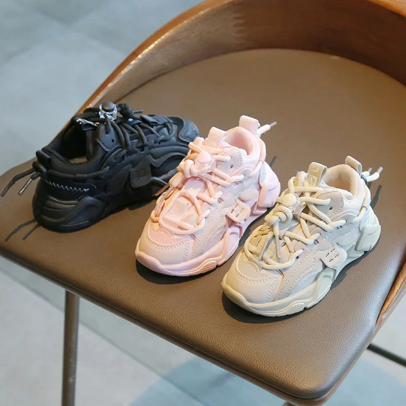 

Designer Children Chunky Sneakers Super Comfortable Student New Shoes Child New Spring Boys Training Shoes Girl F11161