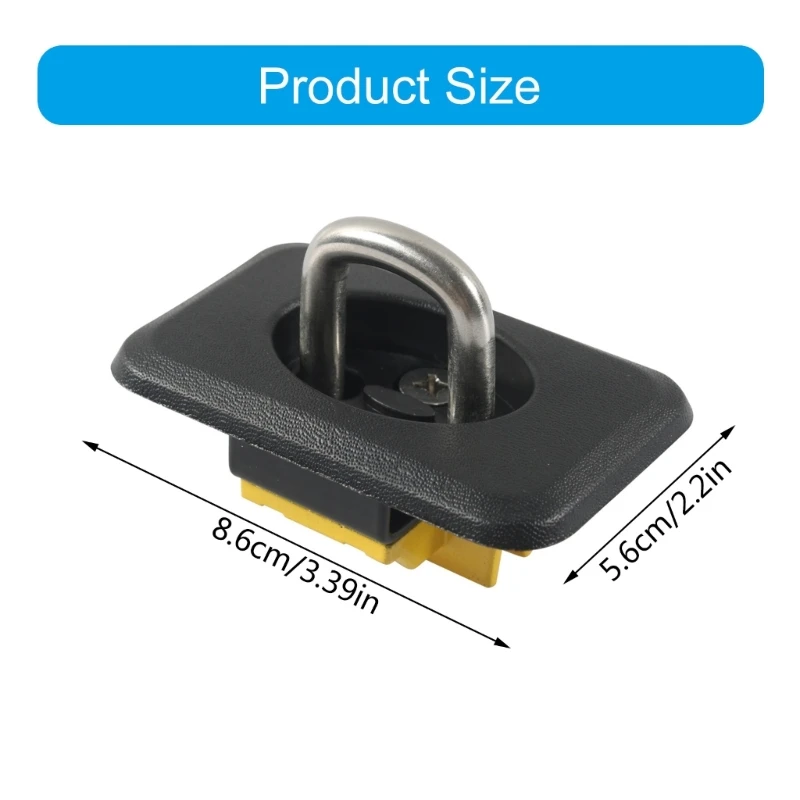 090E Универсальные анкеры для крепления кузова грузовика с выдвижными кольцами