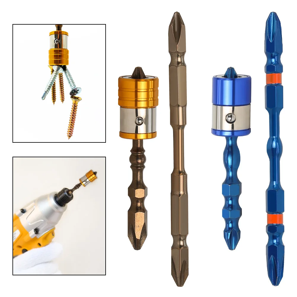 

1 set 1/4" Hex Shank Fits Magnetic PH2 S2 K5 Long Reach Electric ARC Screwdriver Bits Exactness Single Phillips Cross Head Tool