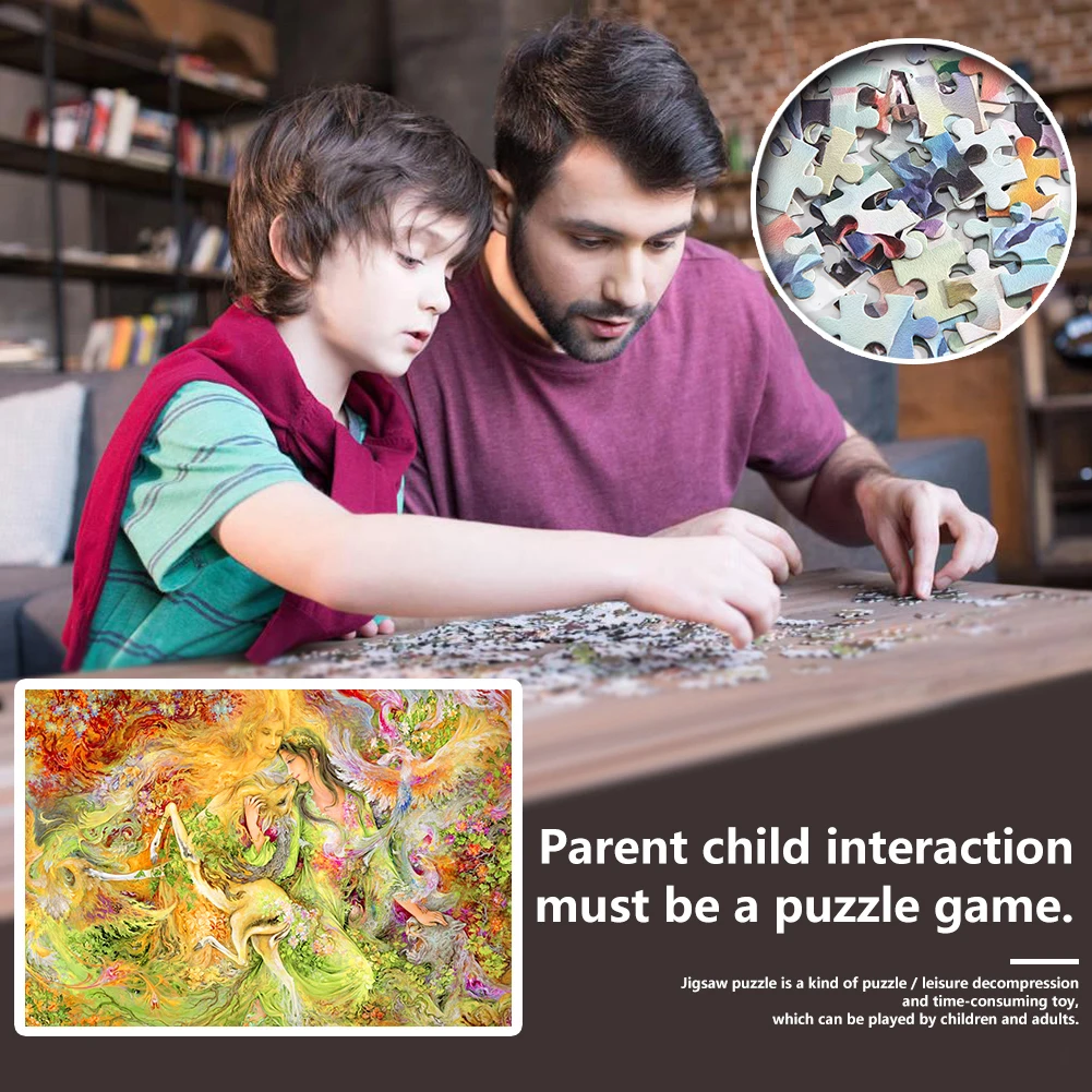 

Mini Intelligent Educational Toy 1000pcs DIY Animals Picture Puzzle Educational Learning Assembling Jigsaw Toys