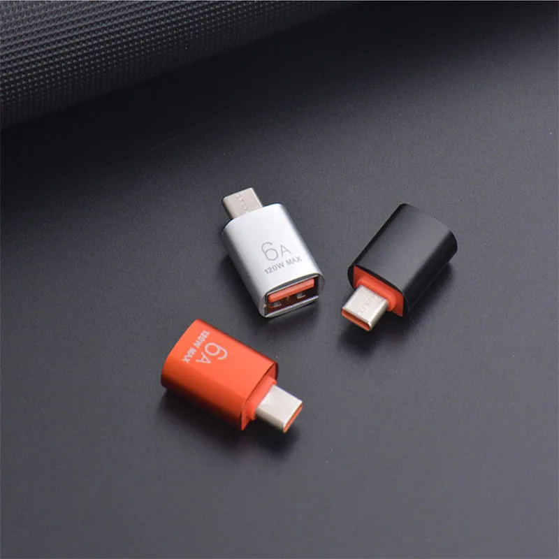 Адаптер OTG-USB C разных цветов, переходник с Micro USB Type-C «мама» для Samsung, Xiaomi POCO