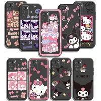 hello kitty cartoon kawaii cat phone cases for xiaomi redmi poco x3 gt x3 pro m3 poco m3 pro x3 nfc x3 mi 11 mi 11 lite coque