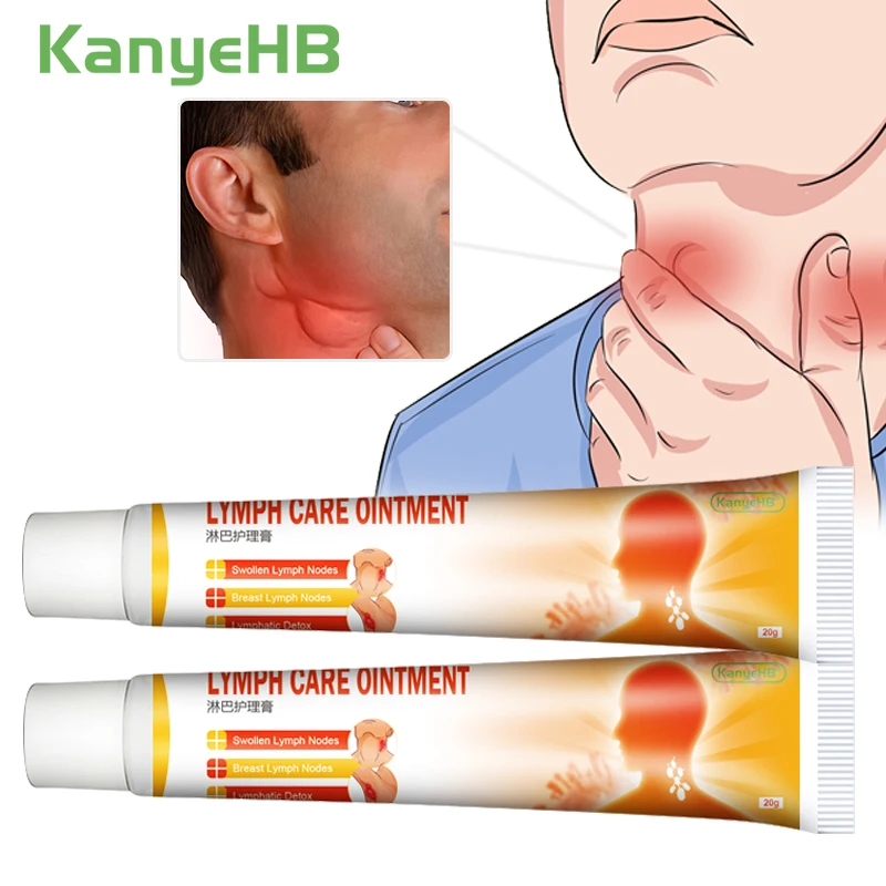 

2/4/6Pcs Armpit Lymph Nodes Medical Ointment Relieve The Discomfort Of Neck Lymph Swelling And Pain Chinese Herbs Detox Cream