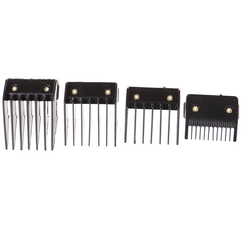 

4Pcs/set Universal Cut Clipper Limit Comb Haircut Comb Guide Attachment Size Barber Replacement Modeling tools