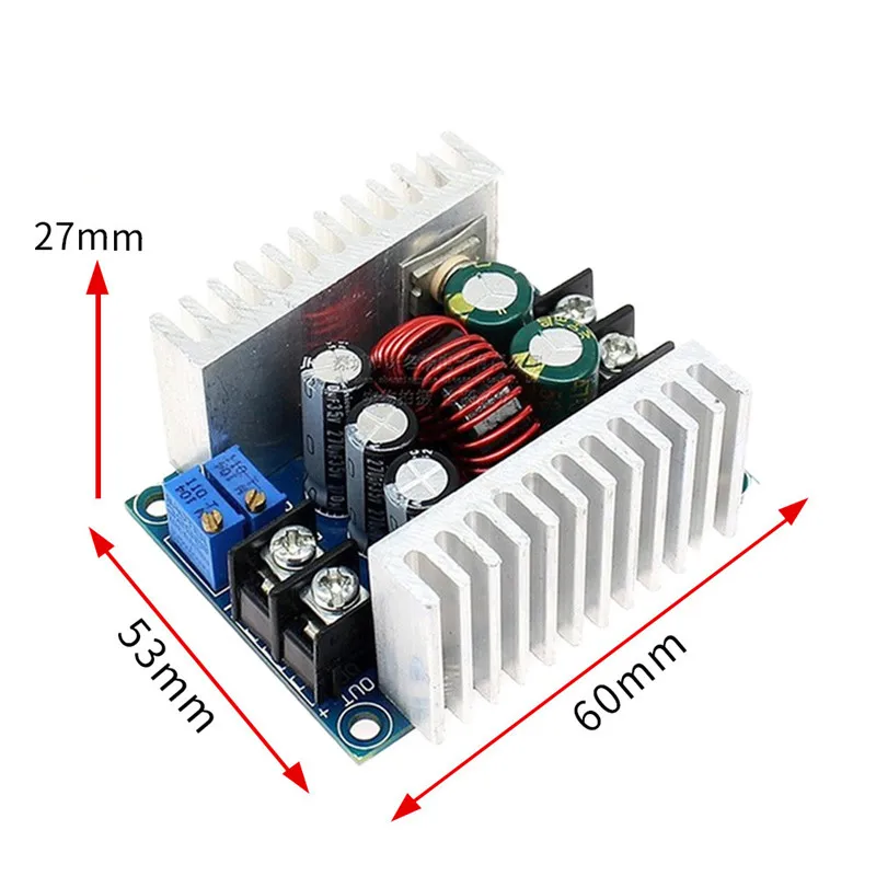 

20A high-power synchronous rectification buck constant voltage constant current power module charging LED driving 300W highpower