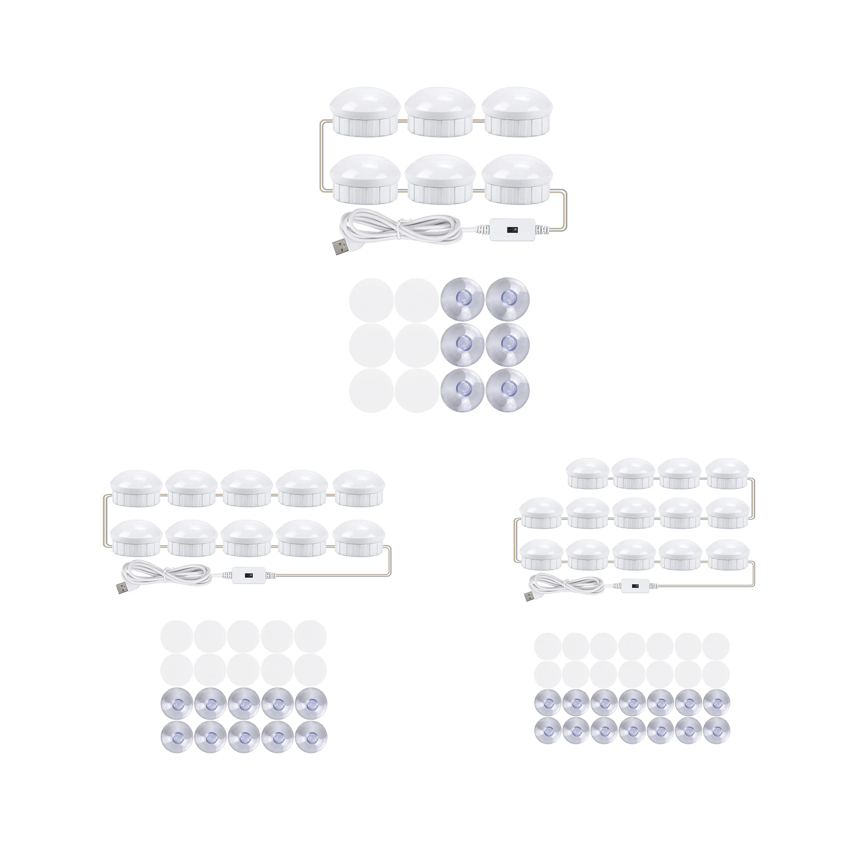 

Диммируемая Светодиодная лампа для косметики, настенный светильник ильник для зеркала для макияжа, s