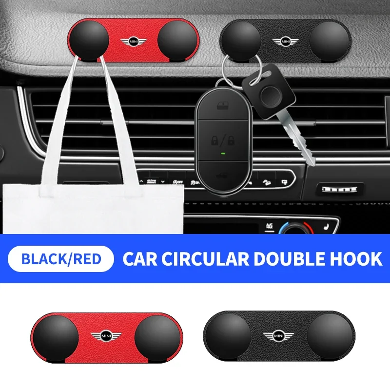 Модный автомобильный Стайлинг липкий крючок USB-кабель двойной органайзер