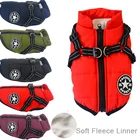 Одежда с ремнями для больших собак, водонепроницаемая жилетка для больших собак, куртка, осенне-зимнее теплое пальто для собак, для французского бульдога, уилма