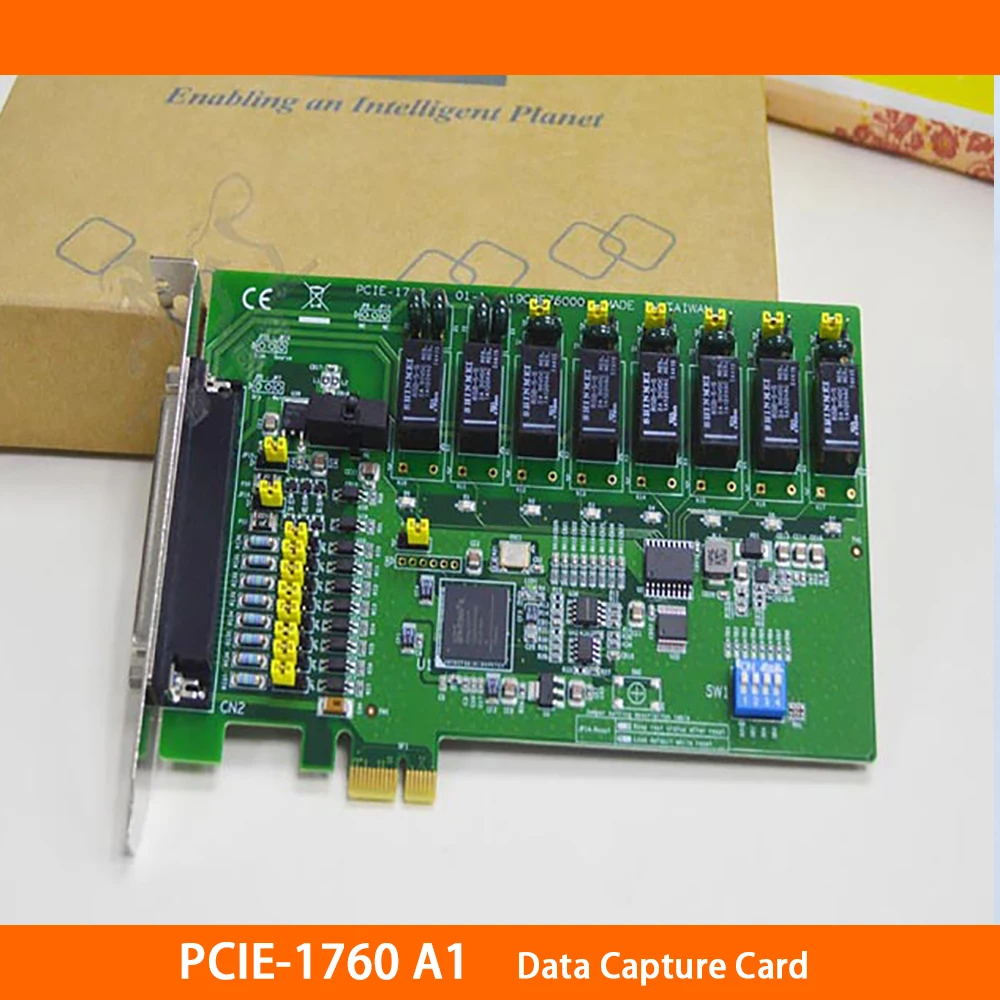 

PCIE-1760 A1 For Advantech Data Capture Card IO Card Relay Card PCIE Bus Input Card High Quality Fast Ship
