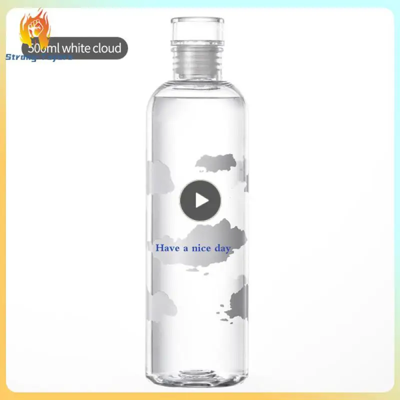 

Gift Cup Time Scale Household Sports Water Bottle Girl Cup Scale Cup Kitchen Gadgets Water Bottle Portable 2023 Plastic