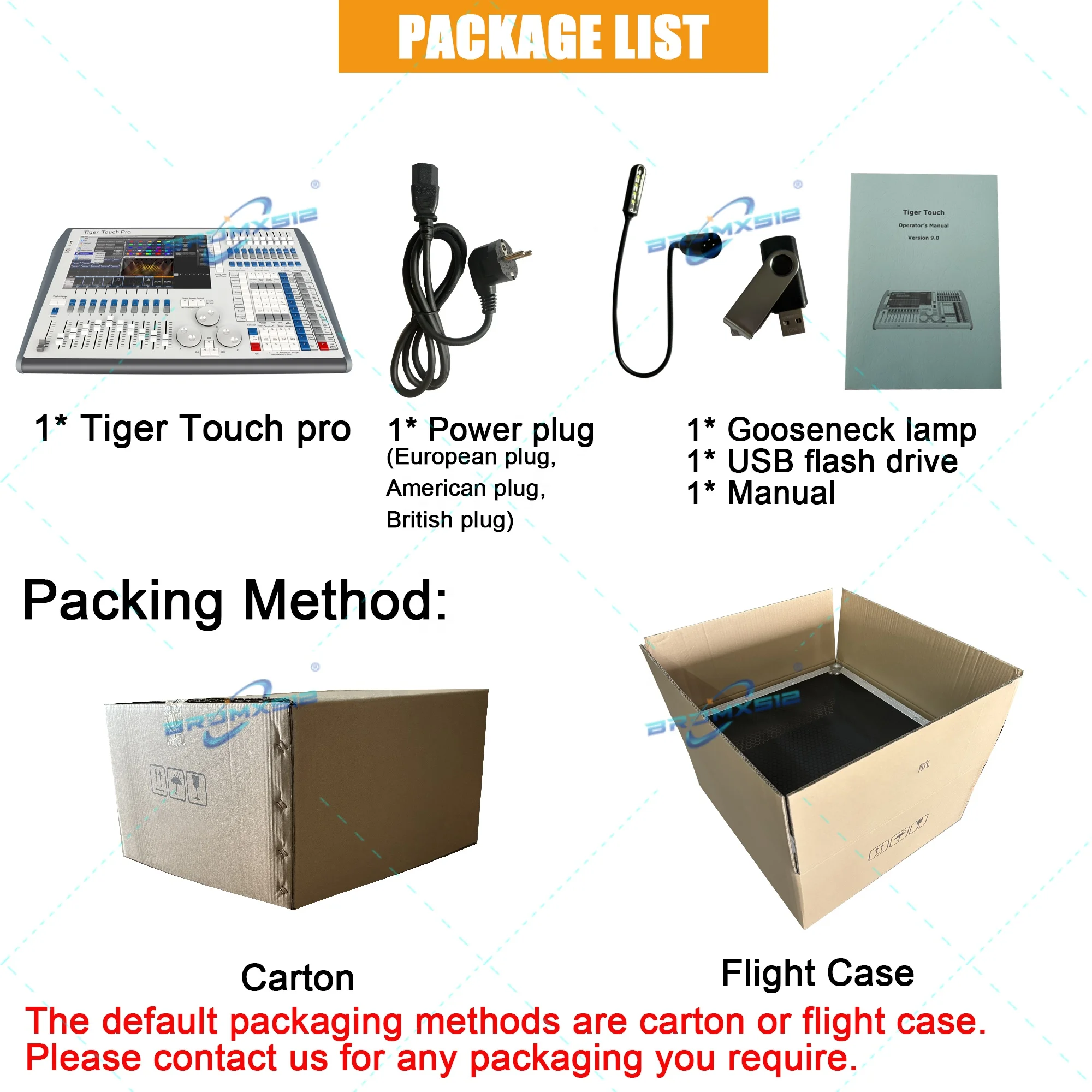 Borui Tiger Touch Pro DMX 512 DJ Консоль